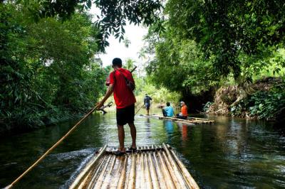 HALF DAY KHAOLAK BAMBOO RAFTING