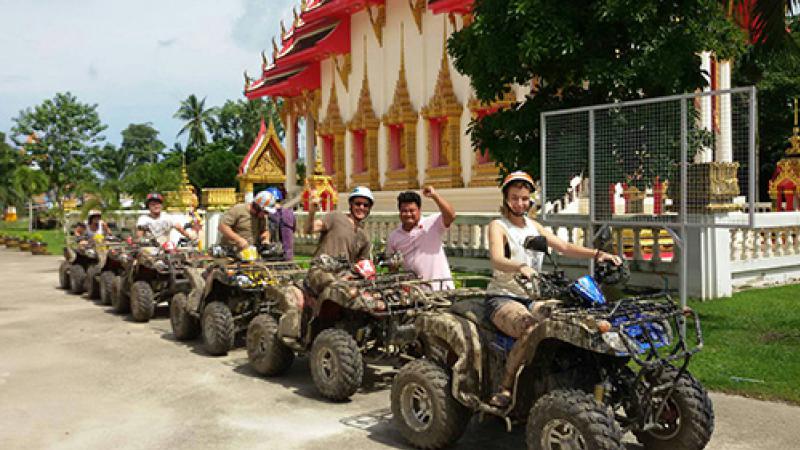 ATV+Bamboo Rafting Day Trip from Khaolak