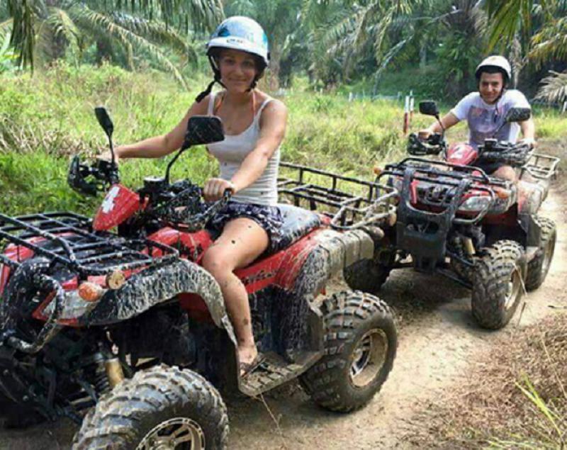 ATV+Bamboo Rafting Day Trip from Khaolak