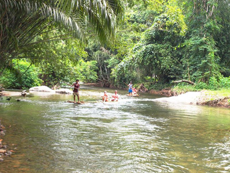 ATV+Bamboo Rafting Day Trip from Khaolak