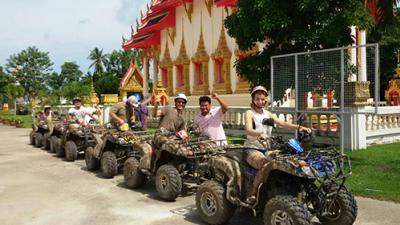 ATV+Bamboo Rafting Day Trip from Khaolak