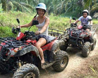 ATV+Bamboo Rafting Day Trip from Khaolak